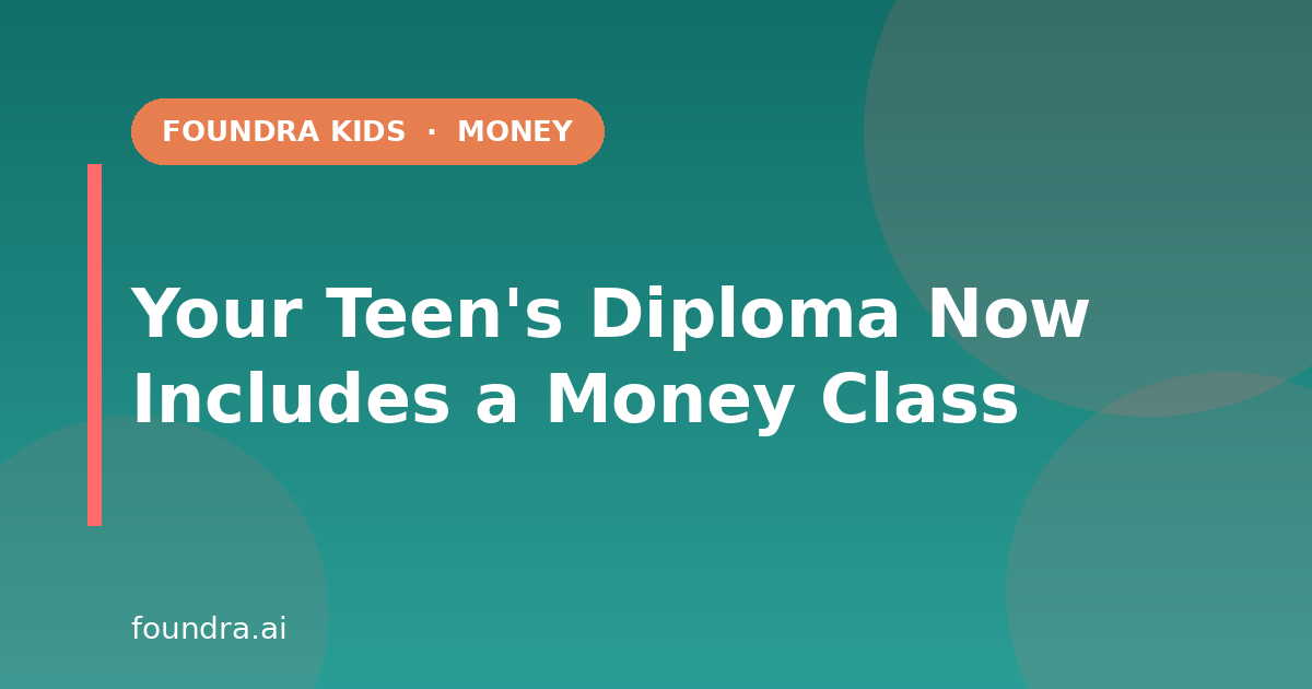 Your Teen's Diploma Now Includes a Money Class