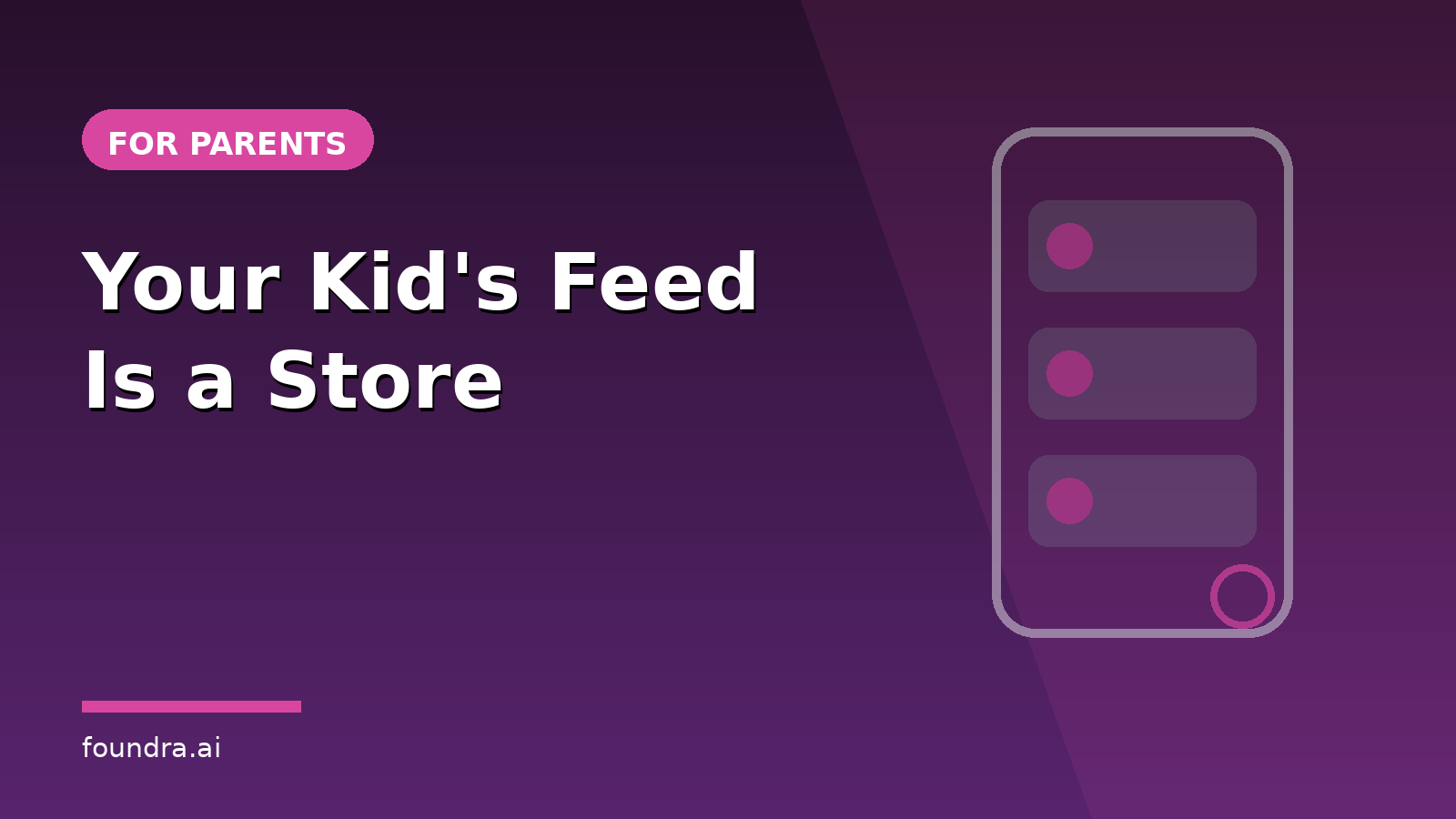 Your Kid's Feed Is a Store. Teach Them to See the Ads
