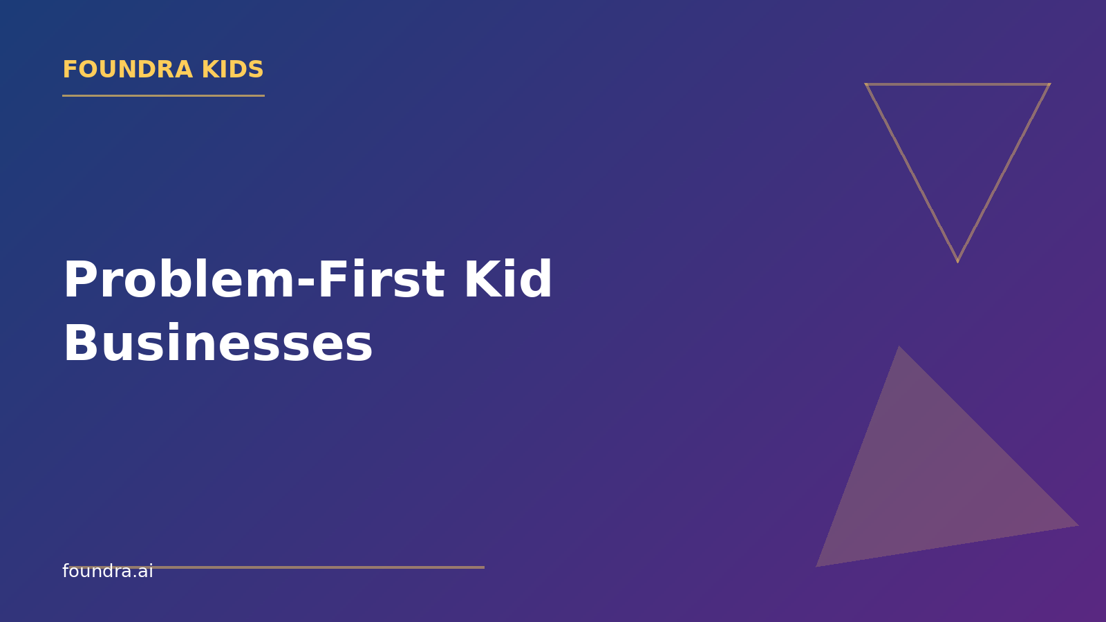 Problem-First Kid Businesses: What Teen Inventors Get Right