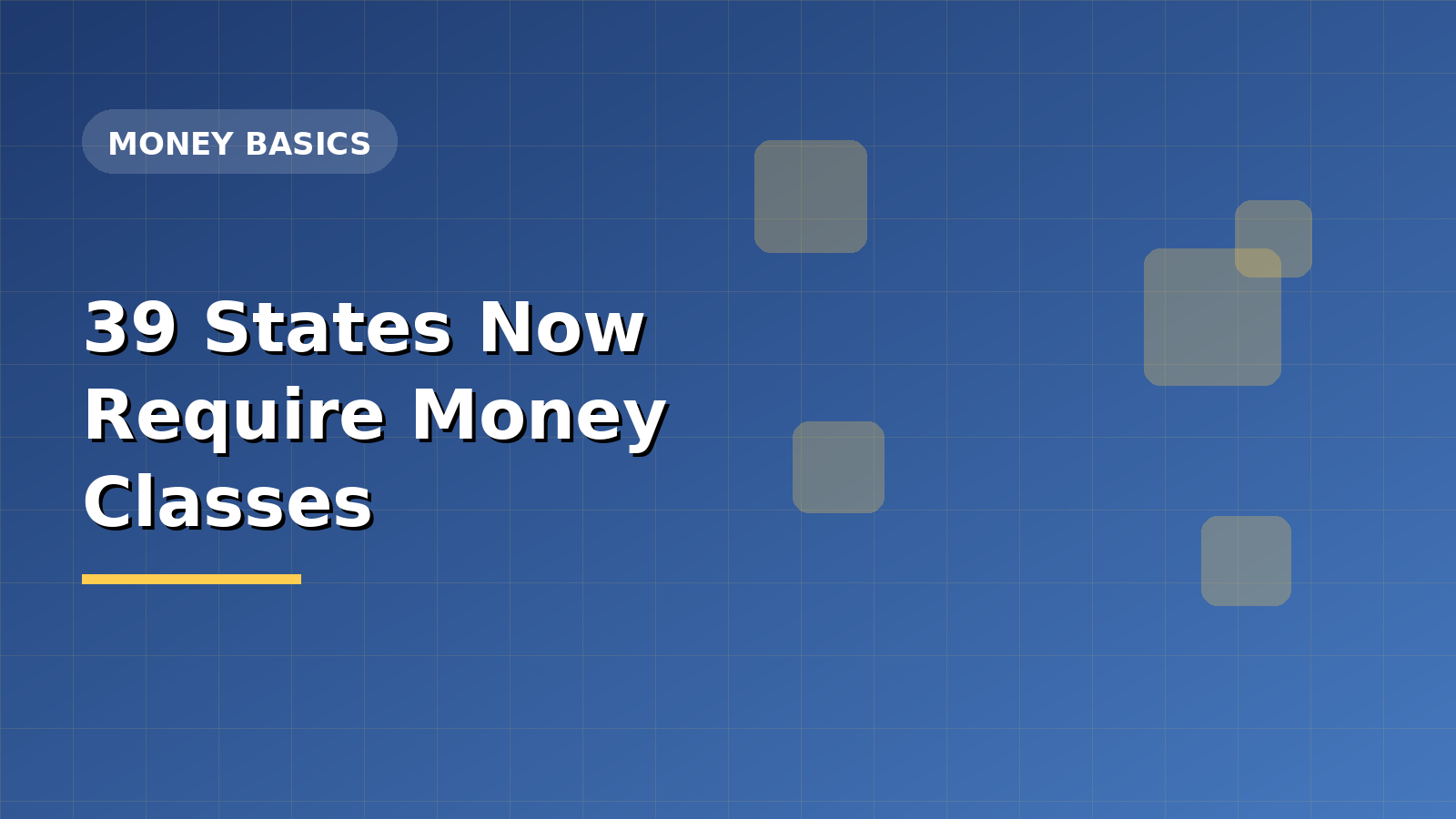39 States Now Require Money Classes. Is Your Kid Covered?