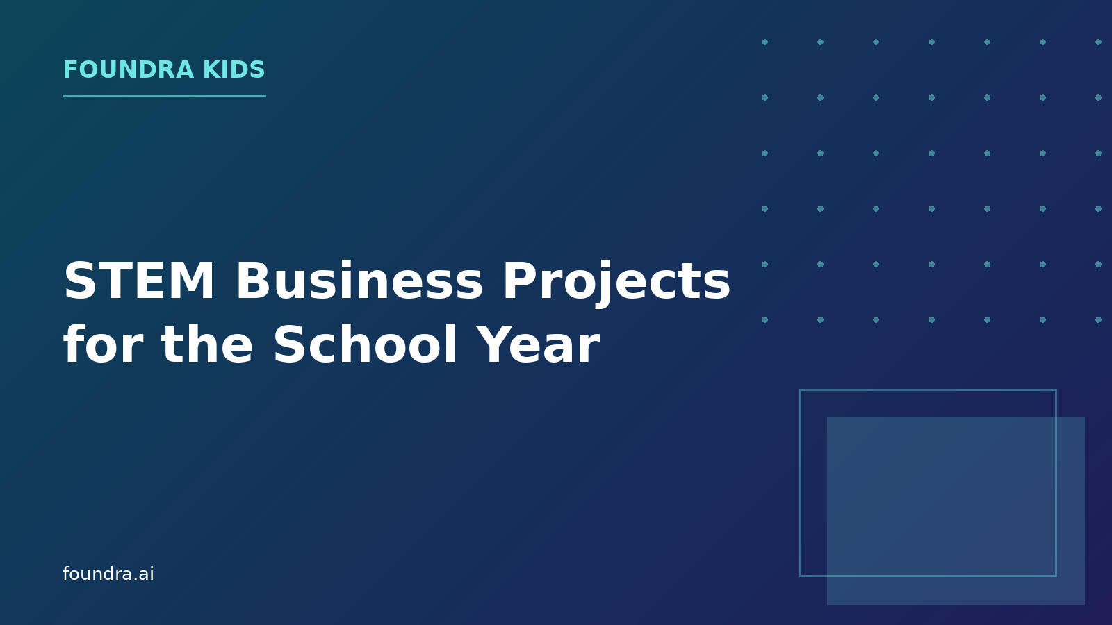 STEM Business Projects Kids Can Launch This School Year