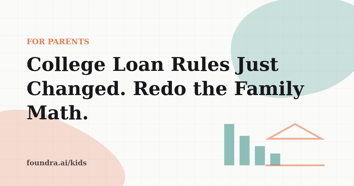 College Loan Rules Just Changed. Redo the Family Math.