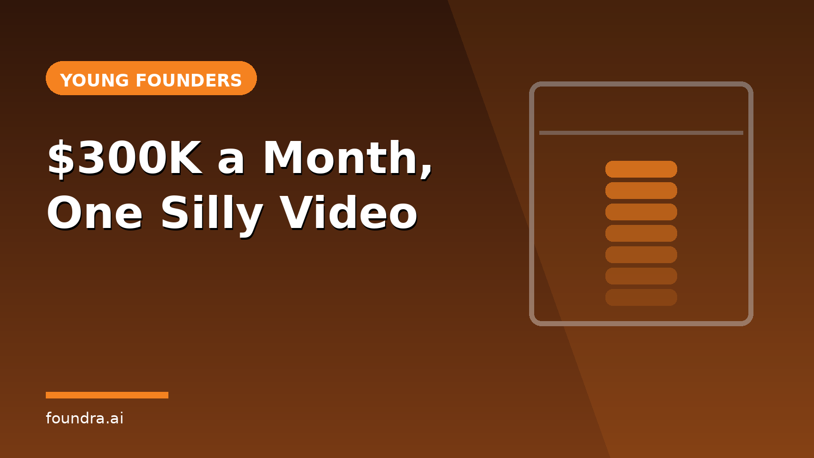 A Teen's $300K a Month Business Started With a Silly Video
